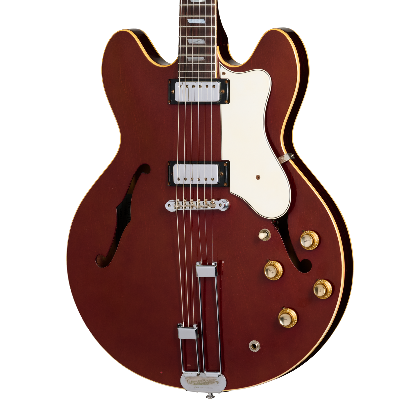Gibson Certified Vintage 1966 Epiphone Riviera, Sparkling Burgundy Electric Guitar Gibson Certified Vintage