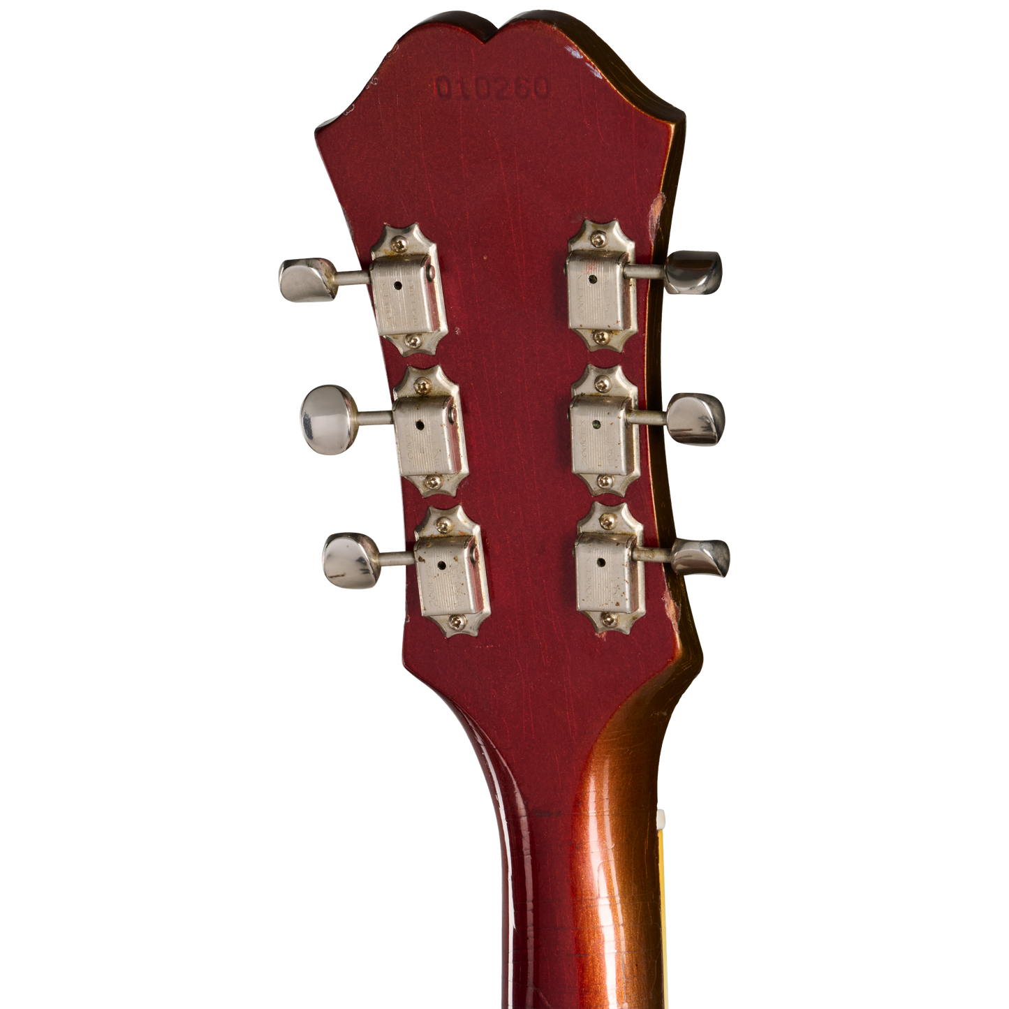 Gibson Certified Vintage 1966 Epiphone Riviera, Sparkling Burgundy Electric Guitar Gibson Certified Vintage