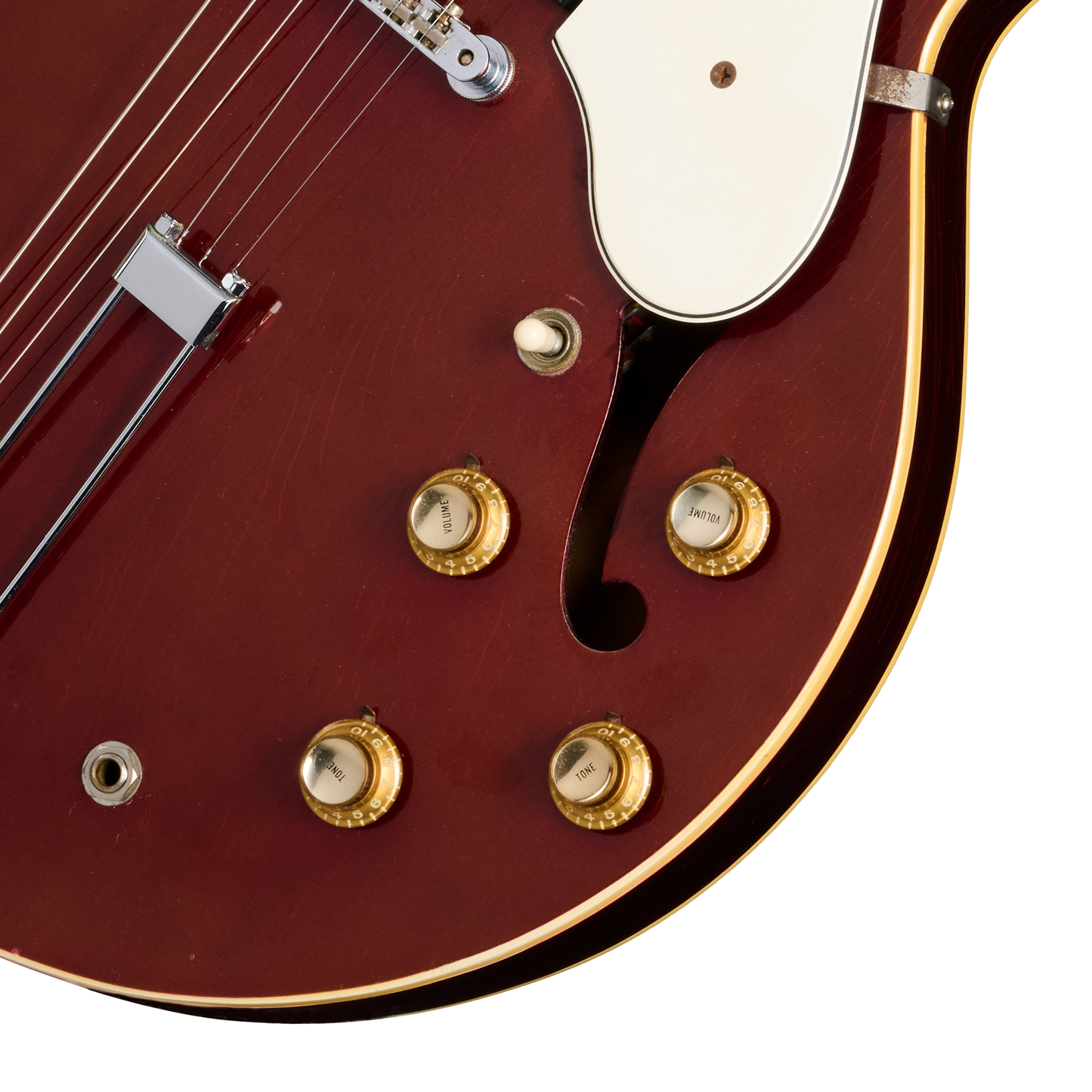 Gibson Certified Vintage 1966 Epiphone Riviera, Sparkling Burgundy Electric Guitar Gibson Certified Vintage