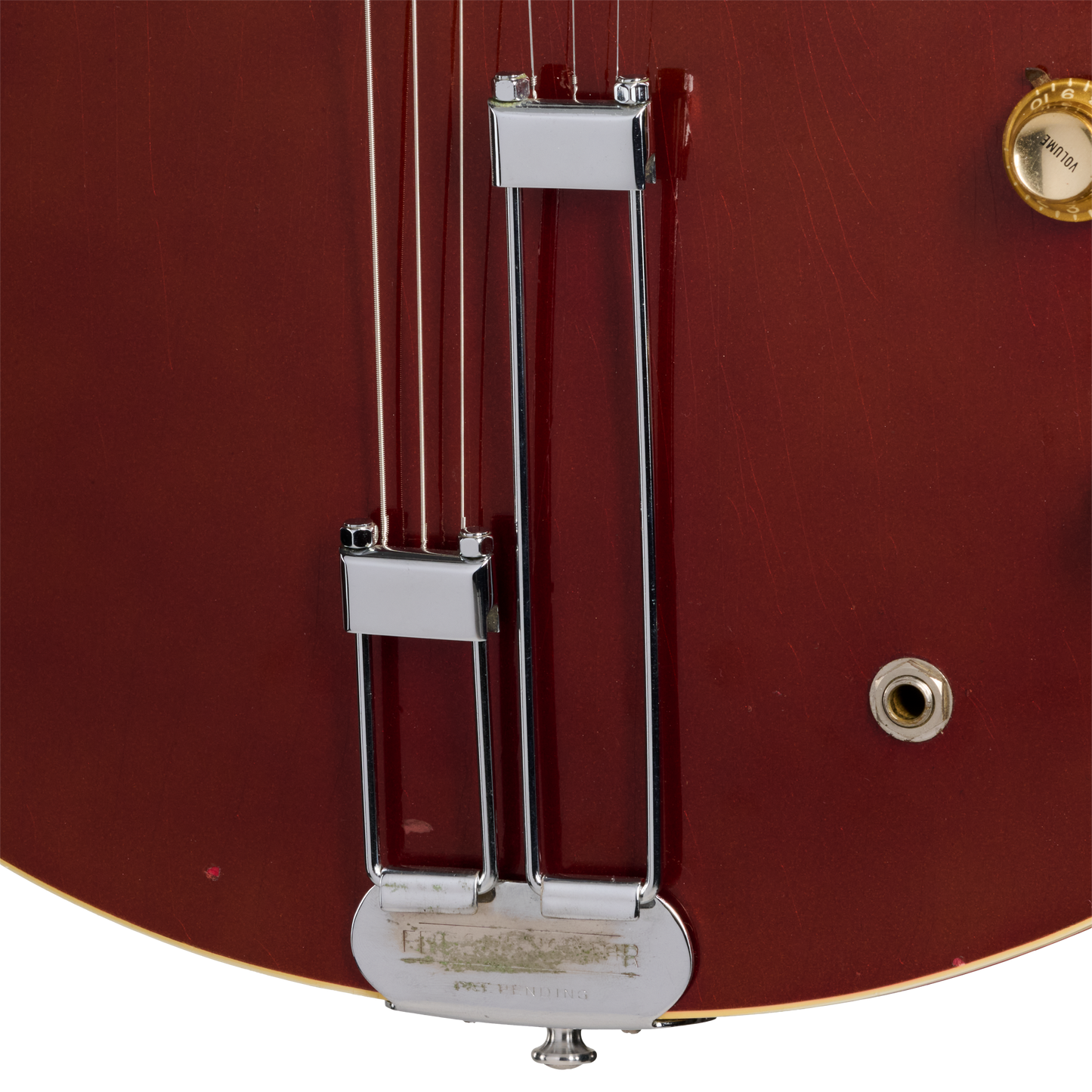 Gibson Certified Vintage 1966 Epiphone Riviera, Sparkling Burgundy Electric Guitar Gibson Certified Vintage