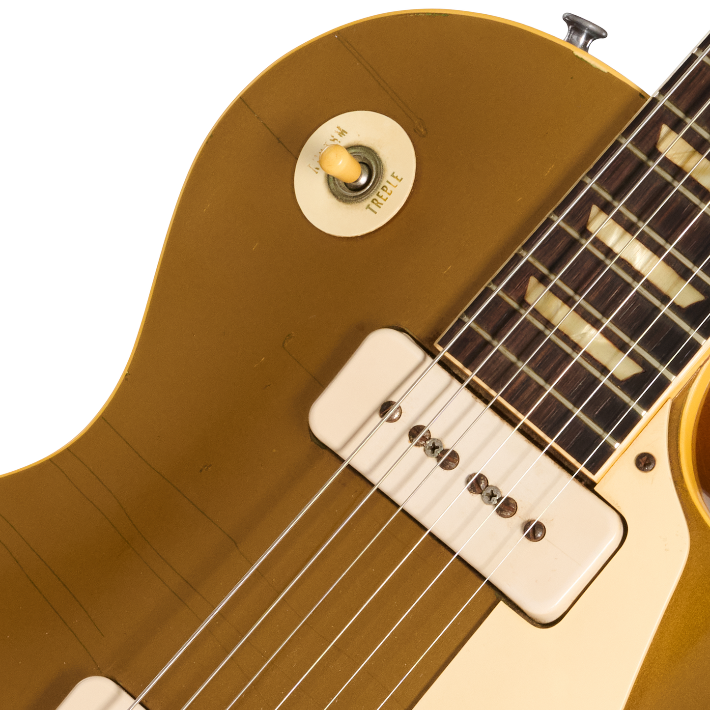 Gibson Certified Vintage 1954 Gibson Les Paul Goldtop, Goldtop Electric Guitar Gibson Certified Vintage