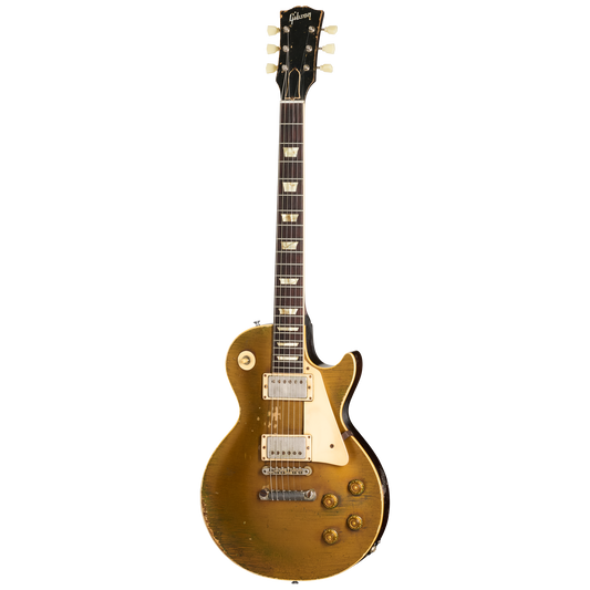Gibson Certified Vintage 1958 Gibson Les Paul Goldtop Darkback, Goldtop Electric Guitar Gibson Certified Vintage