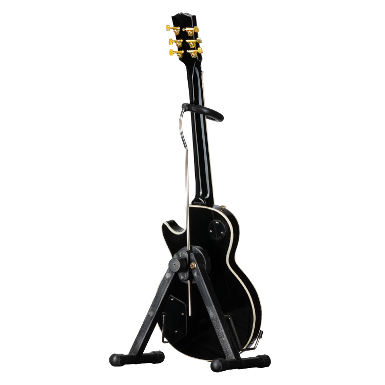 Gibson AXE HEAVEN® Les Paul Custom Ebony 1:4 Scale Mini Guitar Model Mini Guitar Gibson
