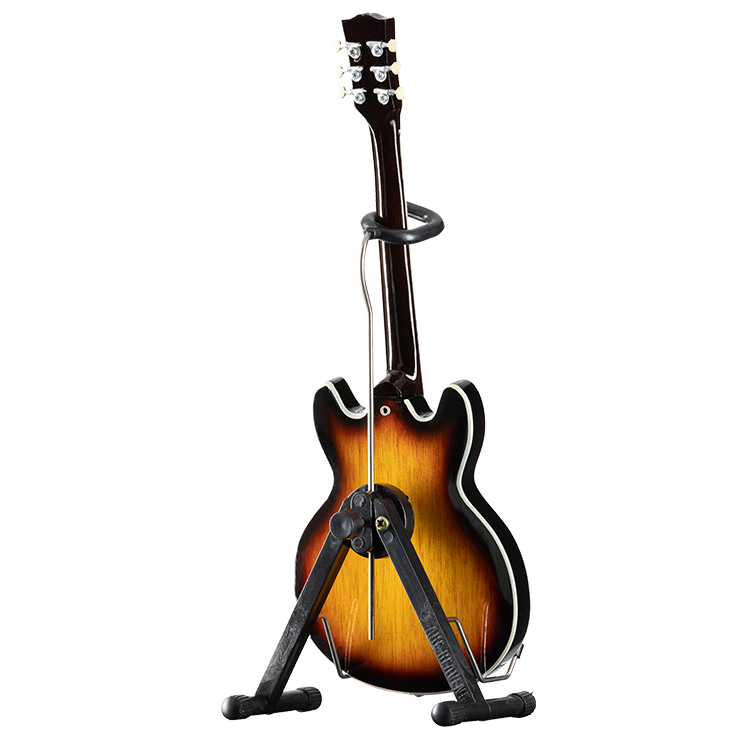 Gibson AXE HEAVEN ES-335 Vintage Sunburst 1:4 Scale Mini Guitar Model Mini Guitar Gibson