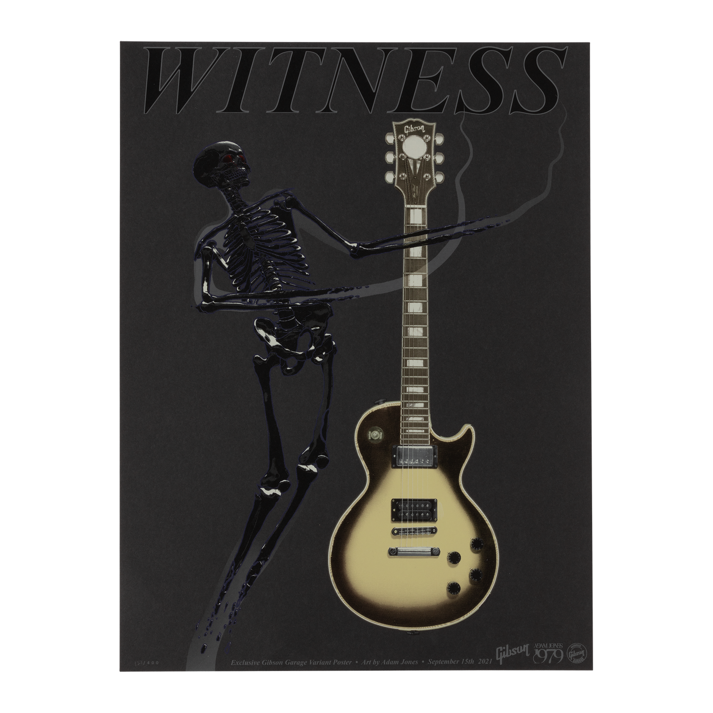 Gibson Limited Edition Adam Jones Poster Poster Gibson