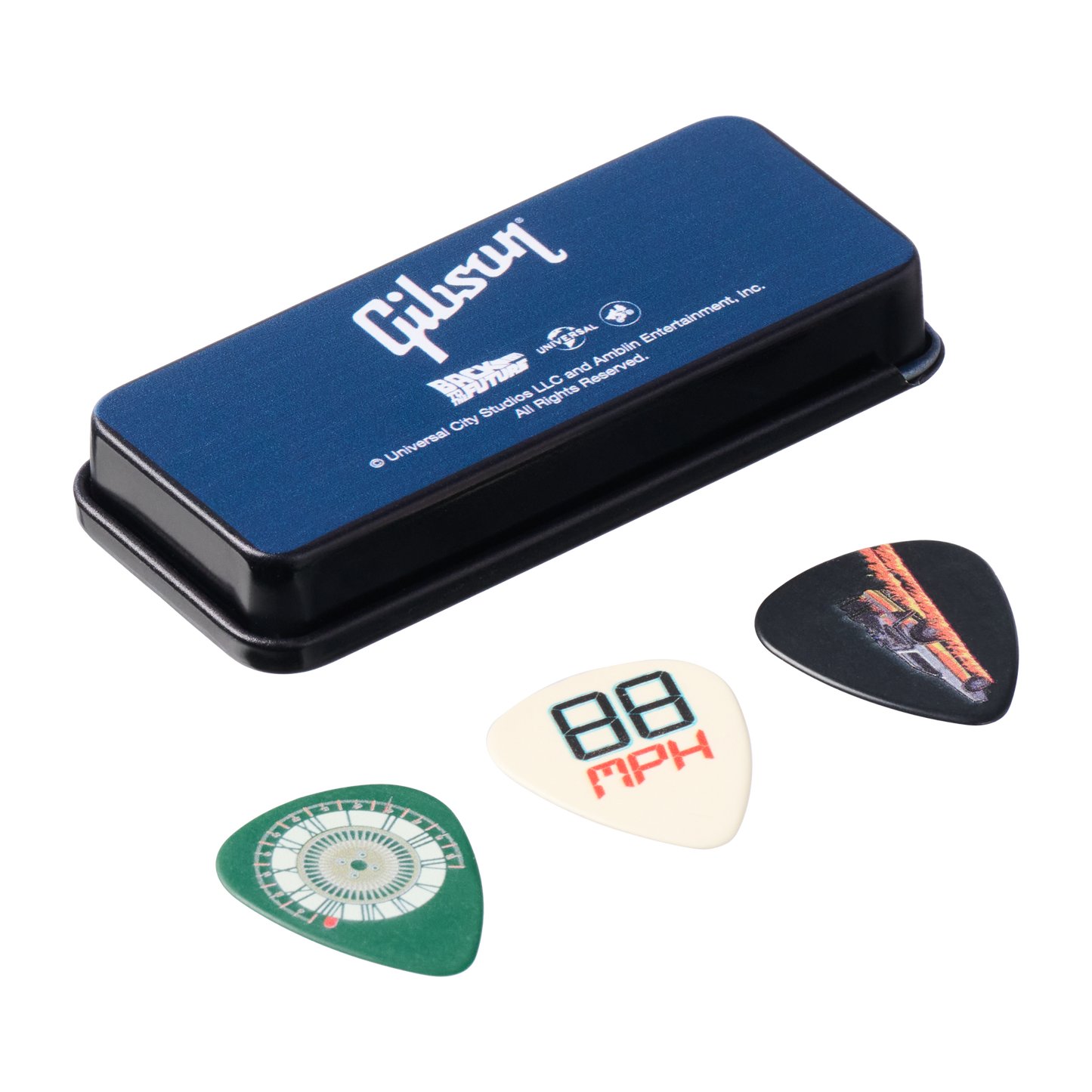 Gibson Back to the Future Pick Tin