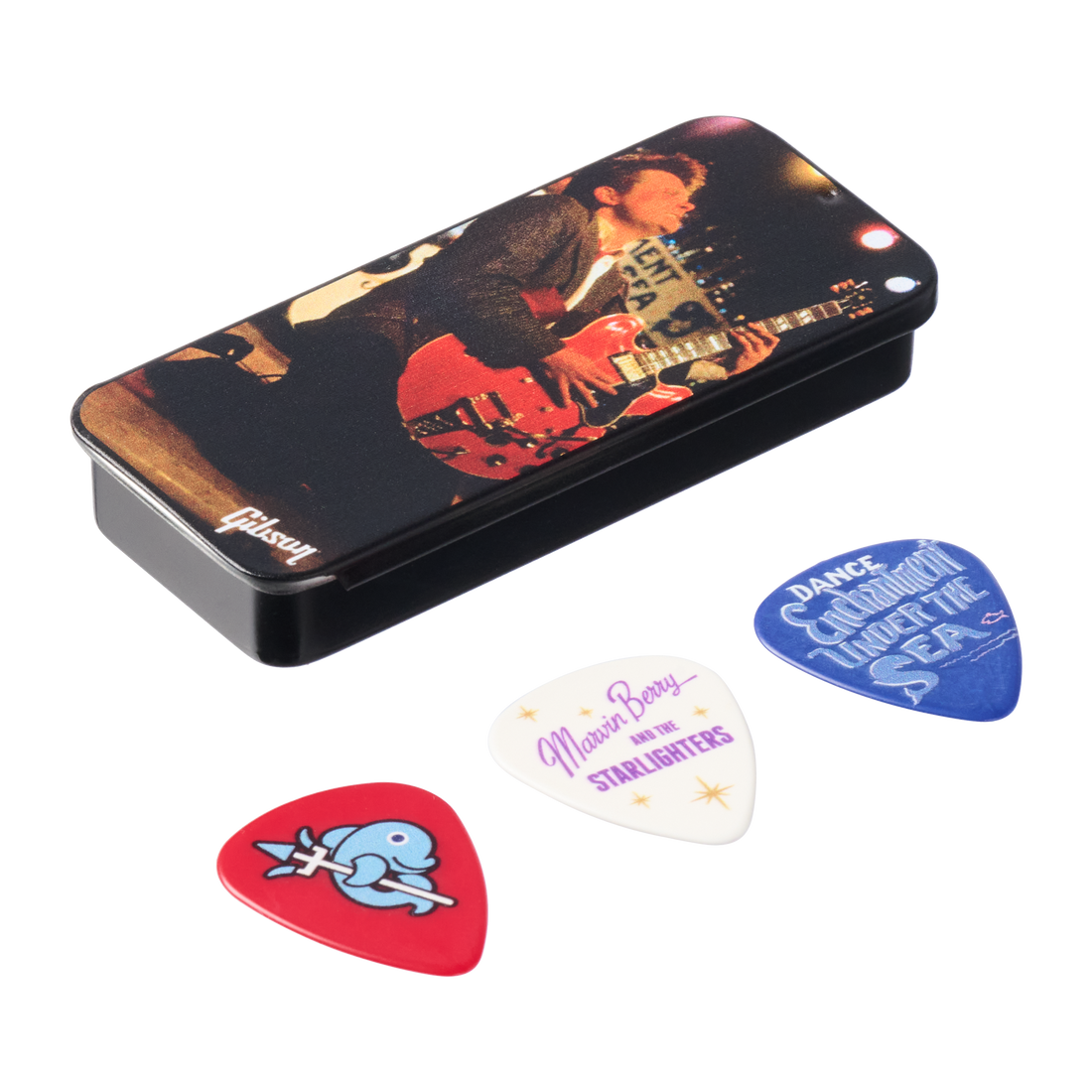 Gibson Marty McFly Pick Tin Pick Tin Gibson