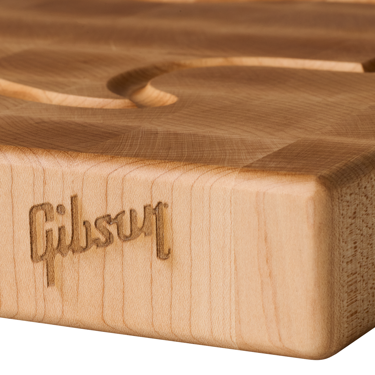 Gibson Maple Les Paul Cutting Board, End Grain, Exclusive Cutting Board Gibson