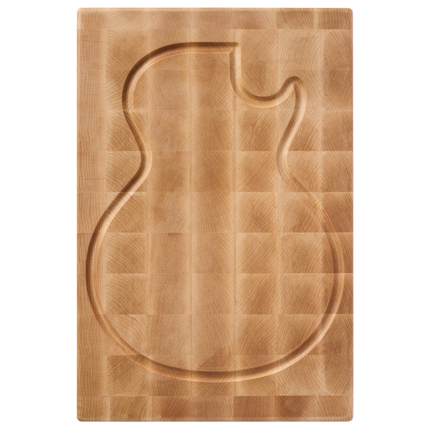 Gibson Maple Les Paul Cutting Board, End Grain, Exclusive Cutting Board Gibson