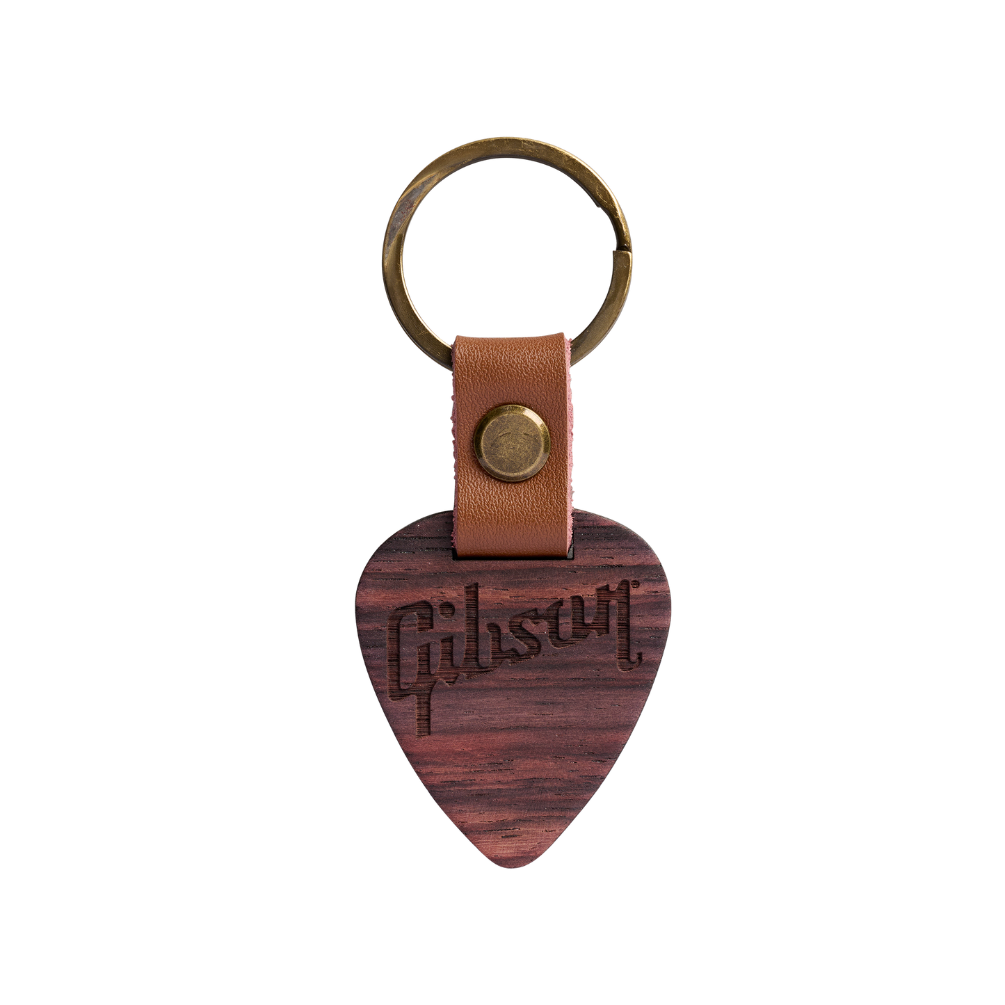 Gibson Rosewood Fretboard Keychain, Guitar Pick, Exclusive Keychain Gibson