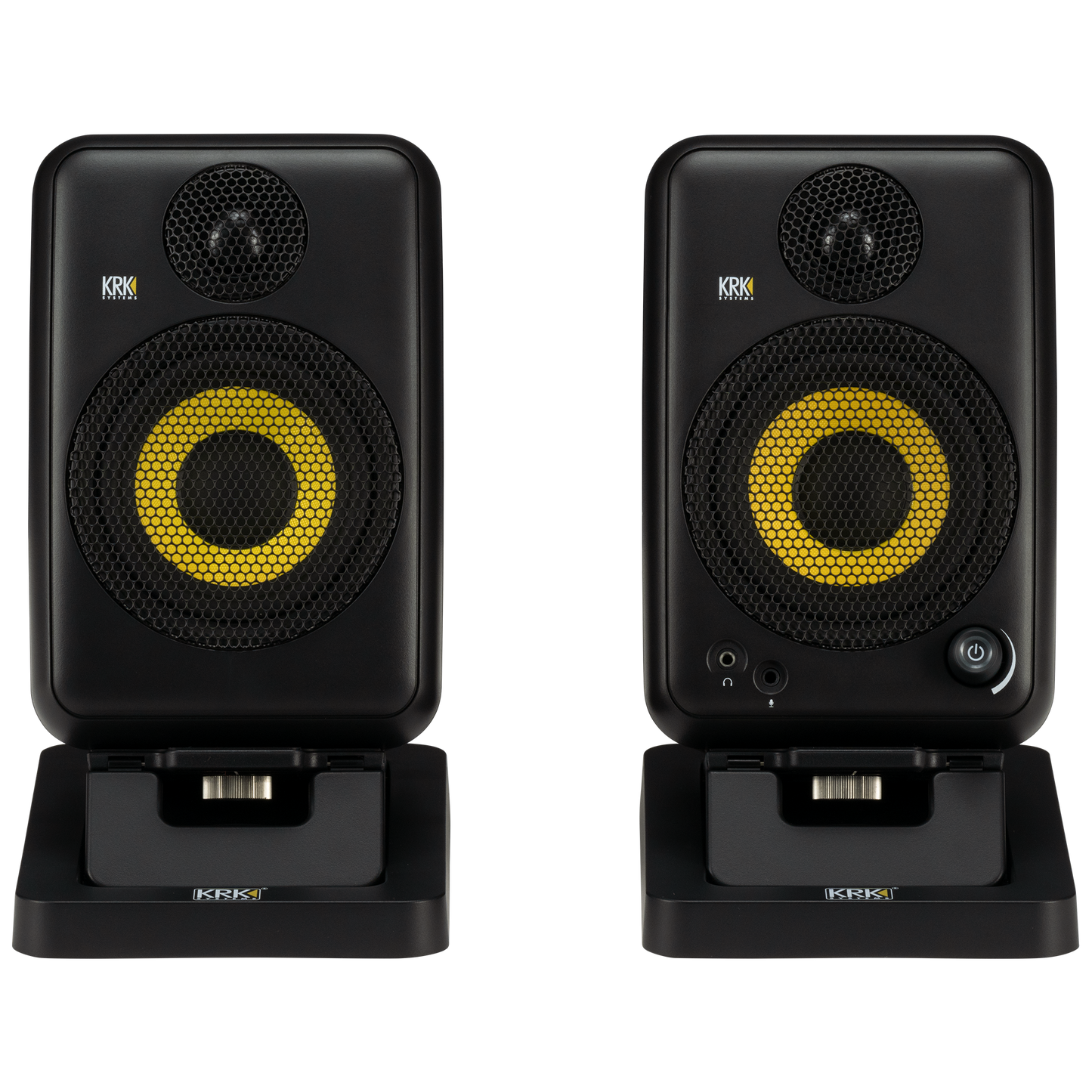 KRK 4" Portable studio monitor system, Black Studio Monitors KRK