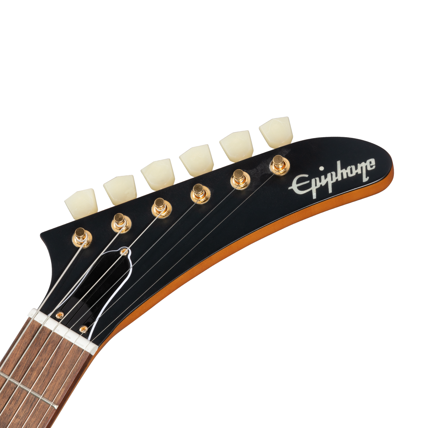 Epiphone IGC 1958 Korina Explorer (White Pickguard), Aged Natural Electric Guitar Epiphone