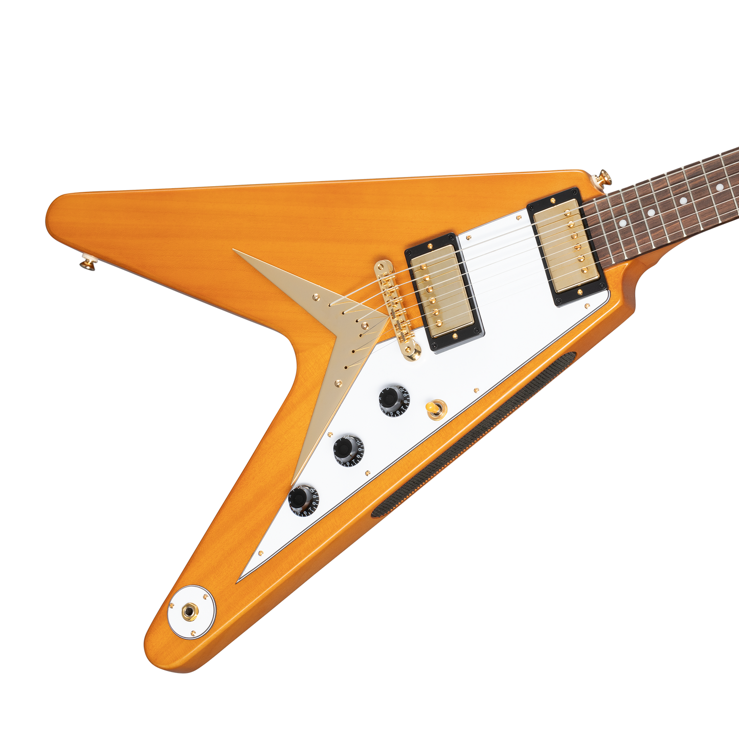 Epiphone IGC 1958 Korina Flying V, Aged Natural Electric Guitar Epiphone