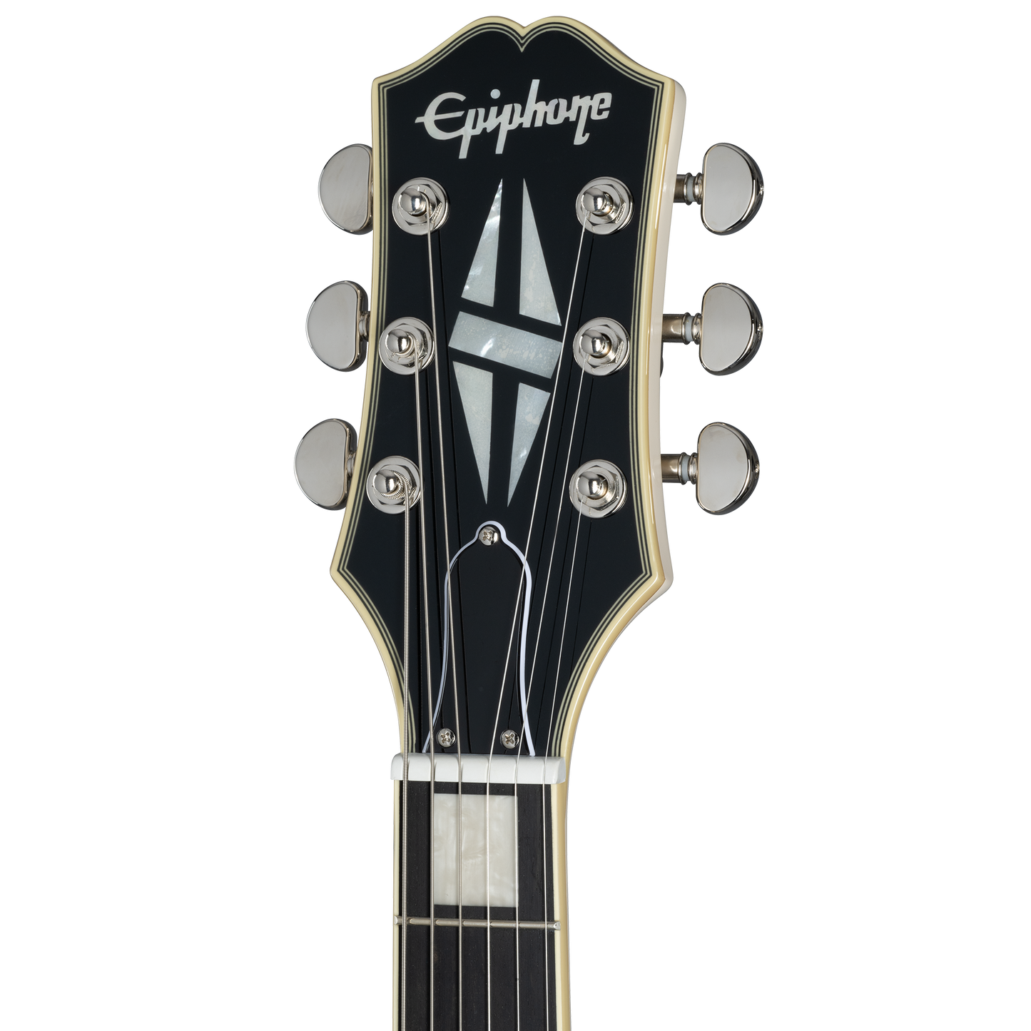 Epiphone Shinichi Ubukata ES-355 Custom, Classic White Electric Guitar Epiphone