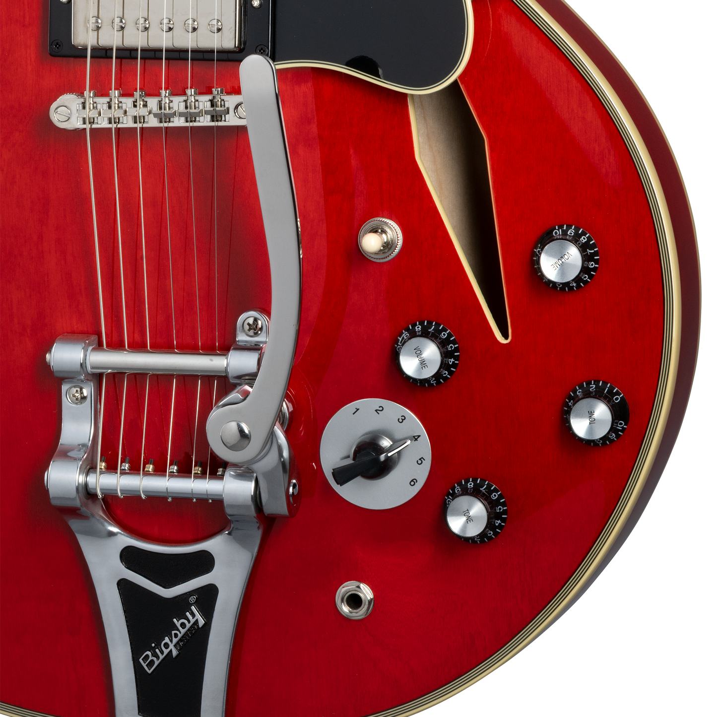 Epiphone Shinichi Ubukata ES-355 Custom, Sixties Cherry Electric Guitar Epiphone