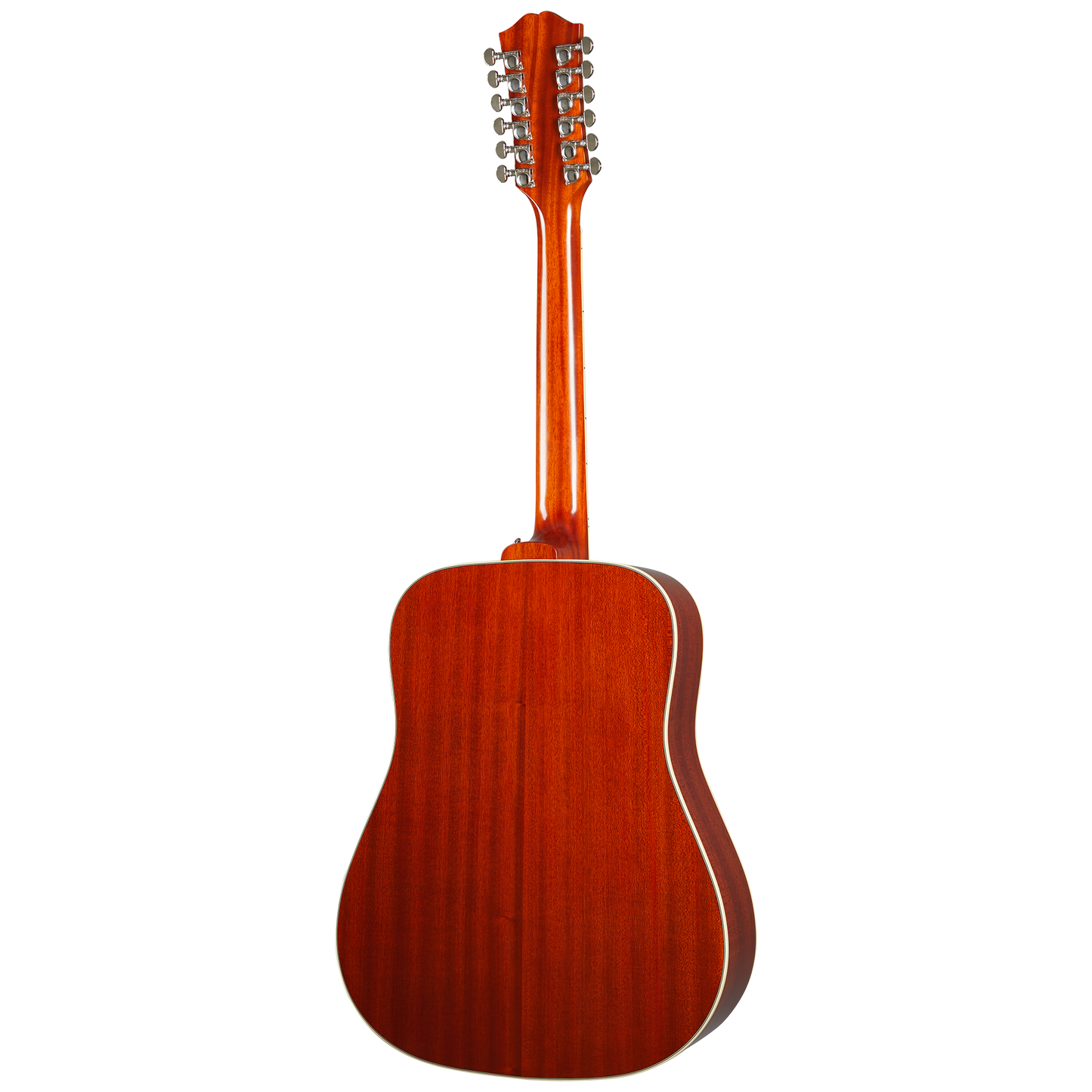Epiphone Hummingbird 12-String, Aged Cherry Sunburst Gloss Acoustic Guitar Epiphone