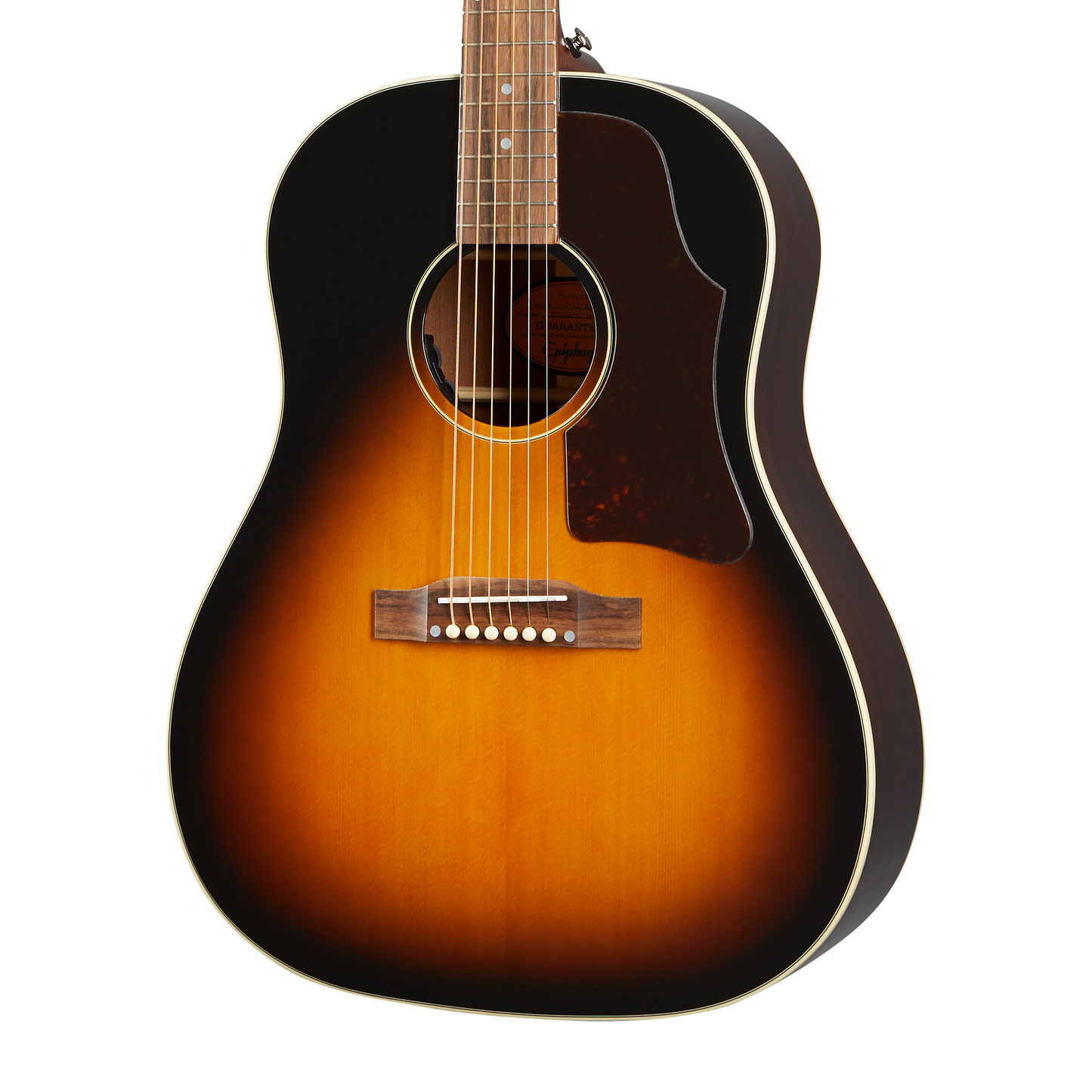 Epiphone J-45, Aged Vintage Sunburst Gloss Acoustic Guitar Epiphone
