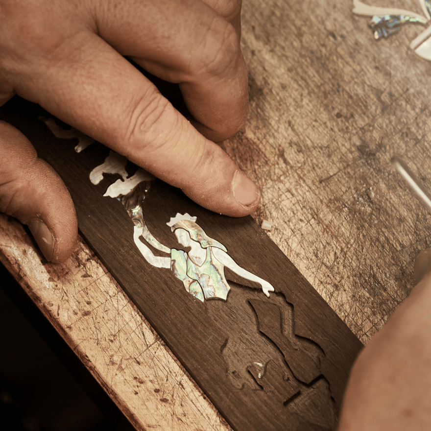 Gibson Custom J-45 Orville Artisan 130th Anniversary Limited Edition, Ebony, Exclusive Acoustic Guitar Gibson Custom