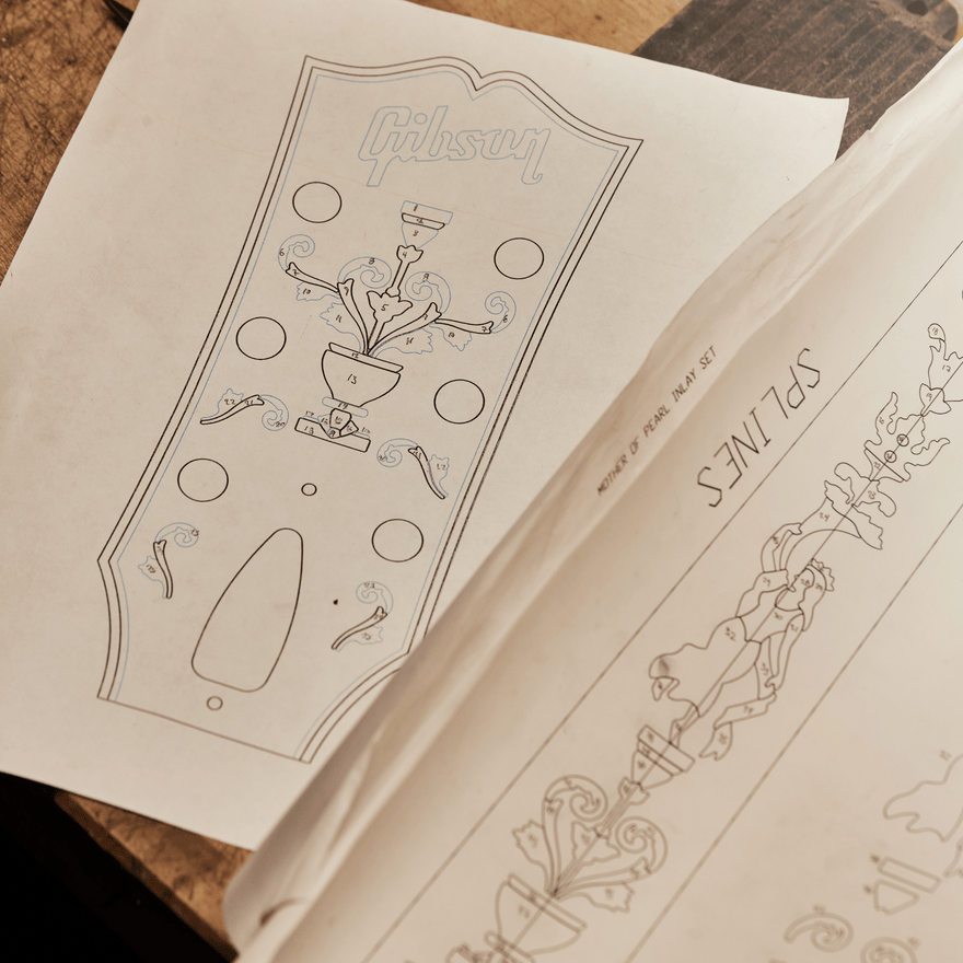 Gibson Custom J-45 Orville Artisan 130th Anniversary Limited Edition, Ebony, Exclusive Acoustic Guitar Gibson Custom