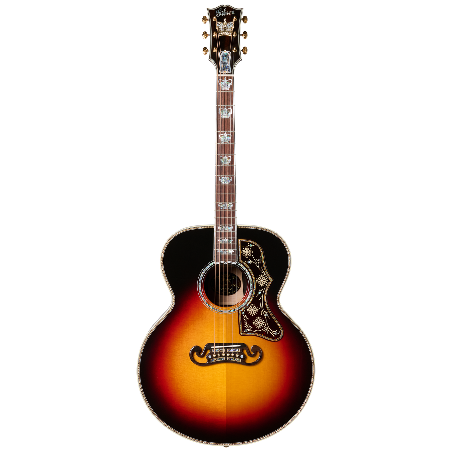 Gibson Custom SJ-200 Monarch #100 Brazilian Rosewood, Tri Burst Acoustic Guitar Gibson Custom