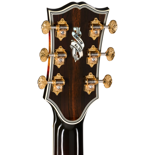 Gibson Custom SJ-200 Monarch #100 Brazilian Rosewood, Tri Burst Acoustic Guitar Gibson Custom