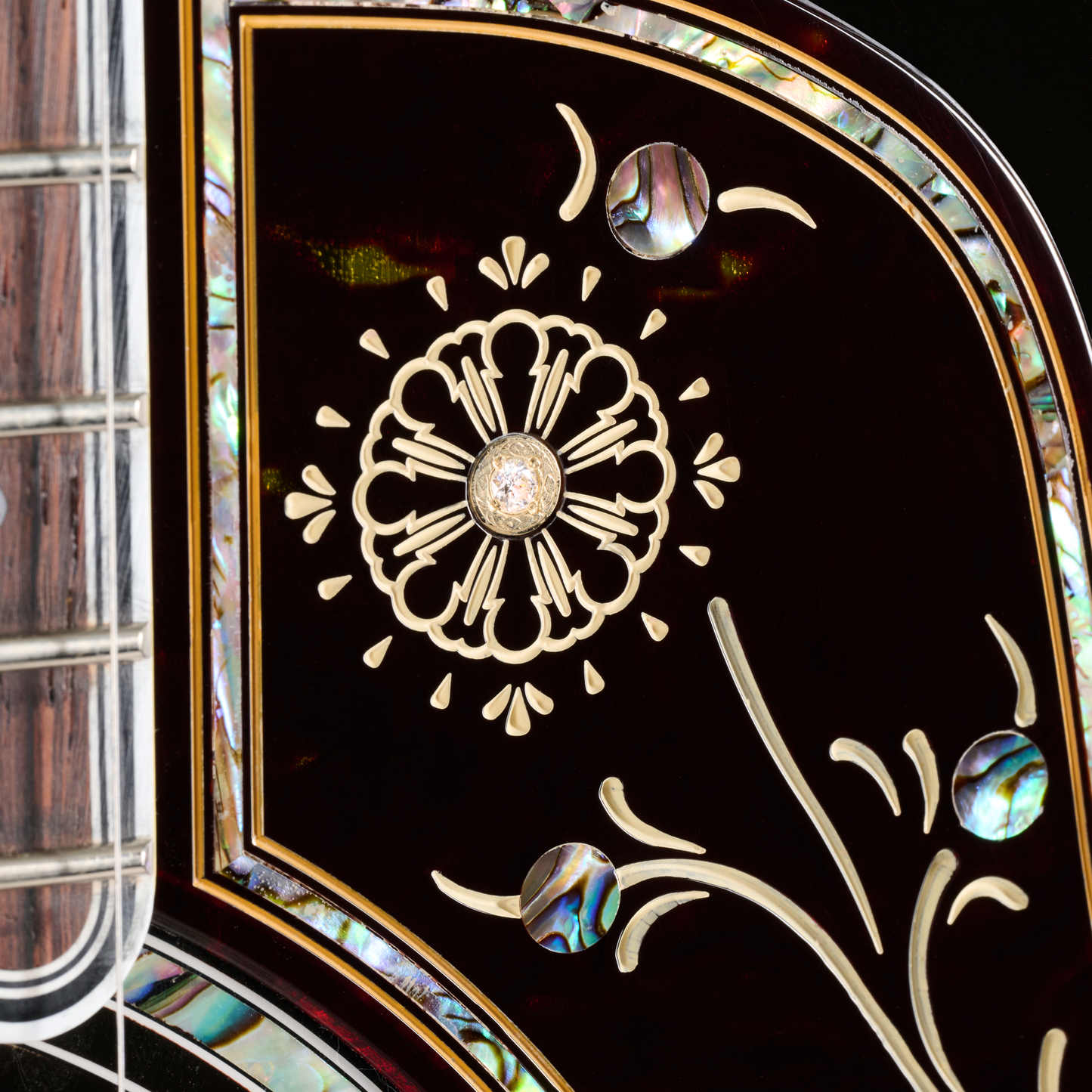 Gibson Custom SJ-200 Monarch #100 Brazilian Rosewood, Tri Burst Acoustic Guitar Gibson Custom