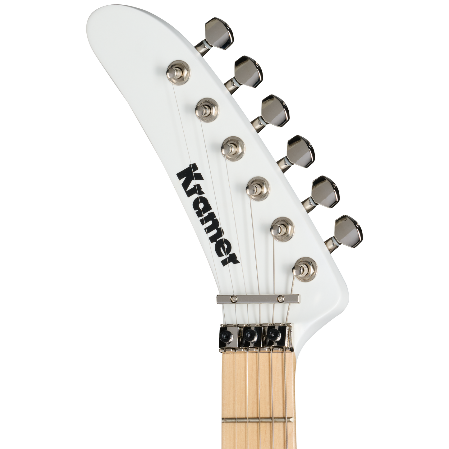 Kramer 84, Left-Handed, Angel White Satin, Exclusive Electric Guitar Kramer