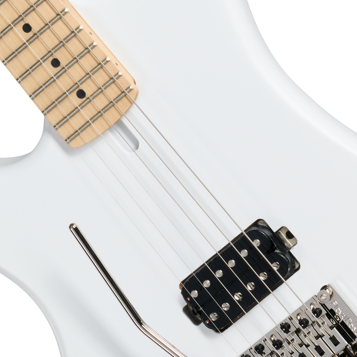 Kramer 84, Left-Handed, Angel White Satin, Exclusive Electric Guitar Kramer