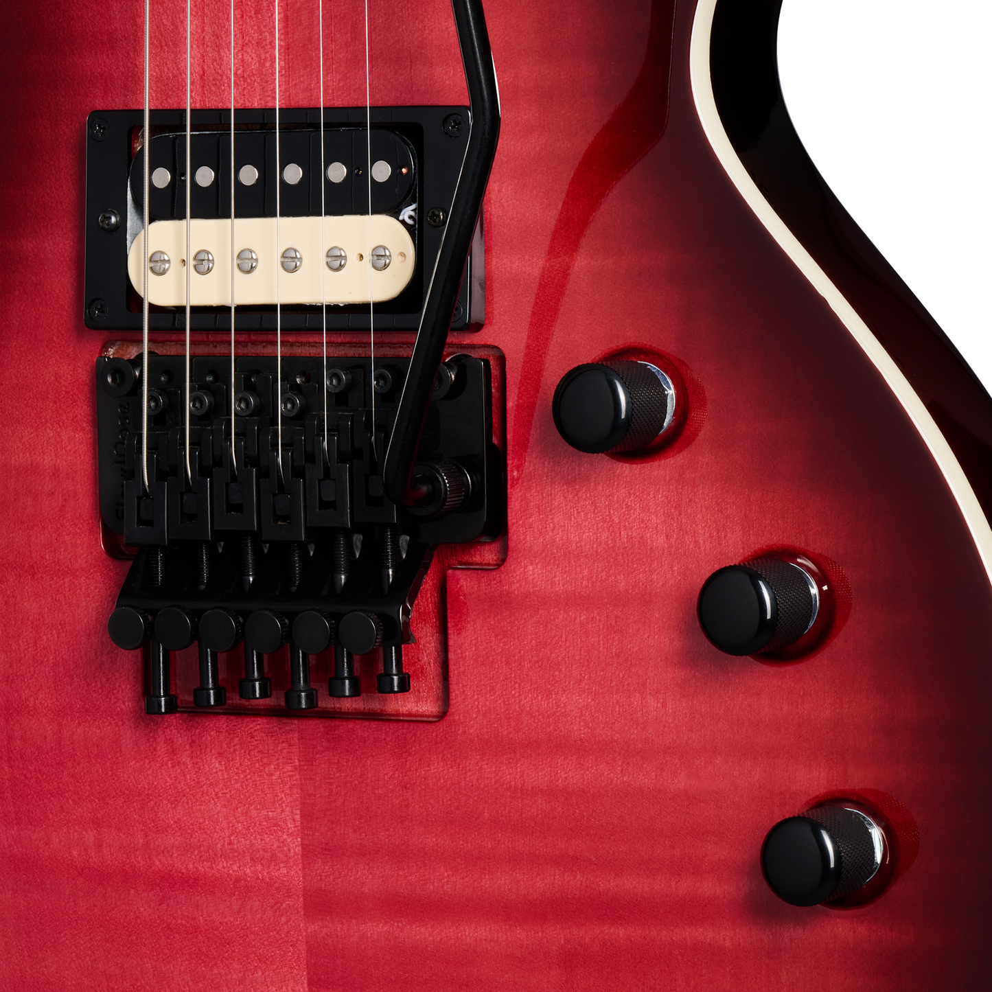 Kramer Assault Figured, Magenta Perimeter Electric Guitar Kramer