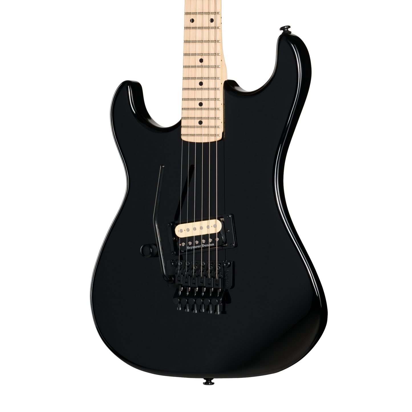 Kramer Baretta, Left-Handed, Ebony Electric Guitar Kramer