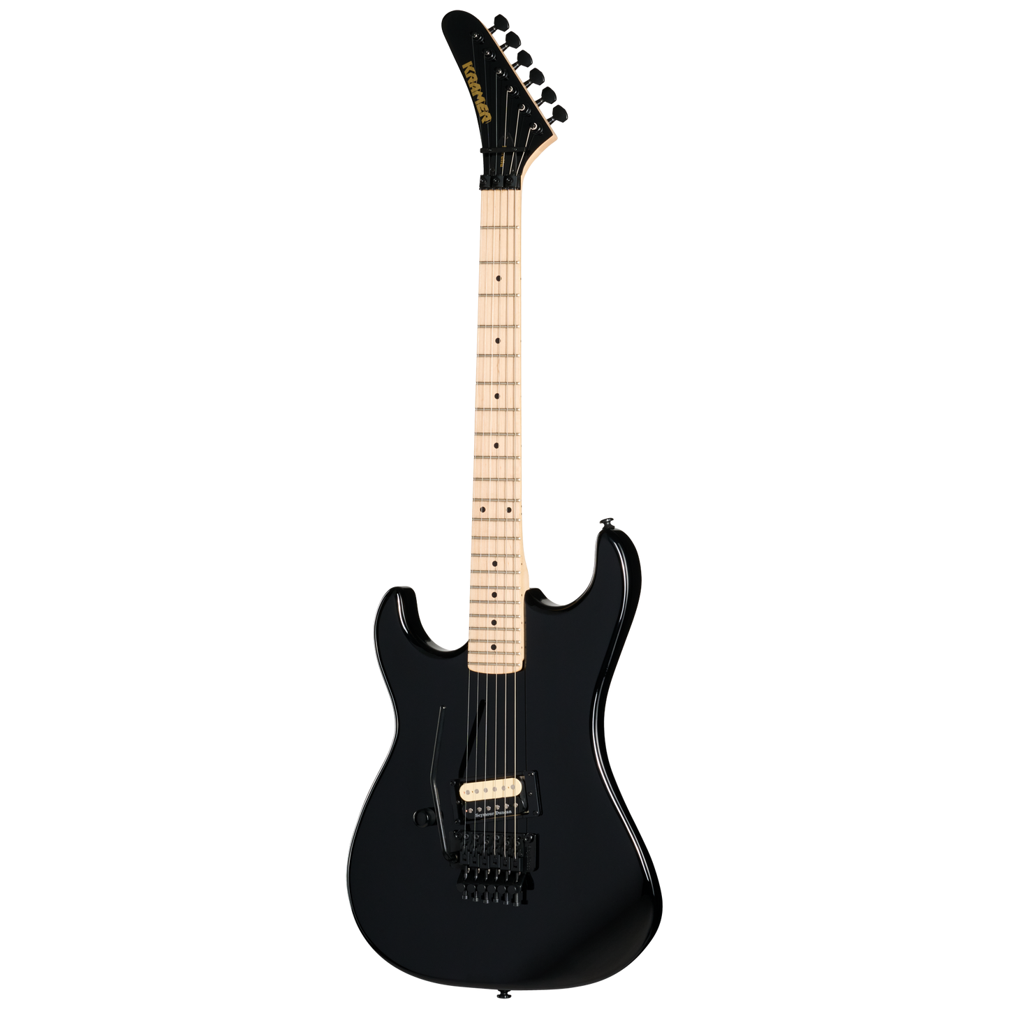 Kramer Baretta, Left-Handed, Ebony Electric Guitar Kramer