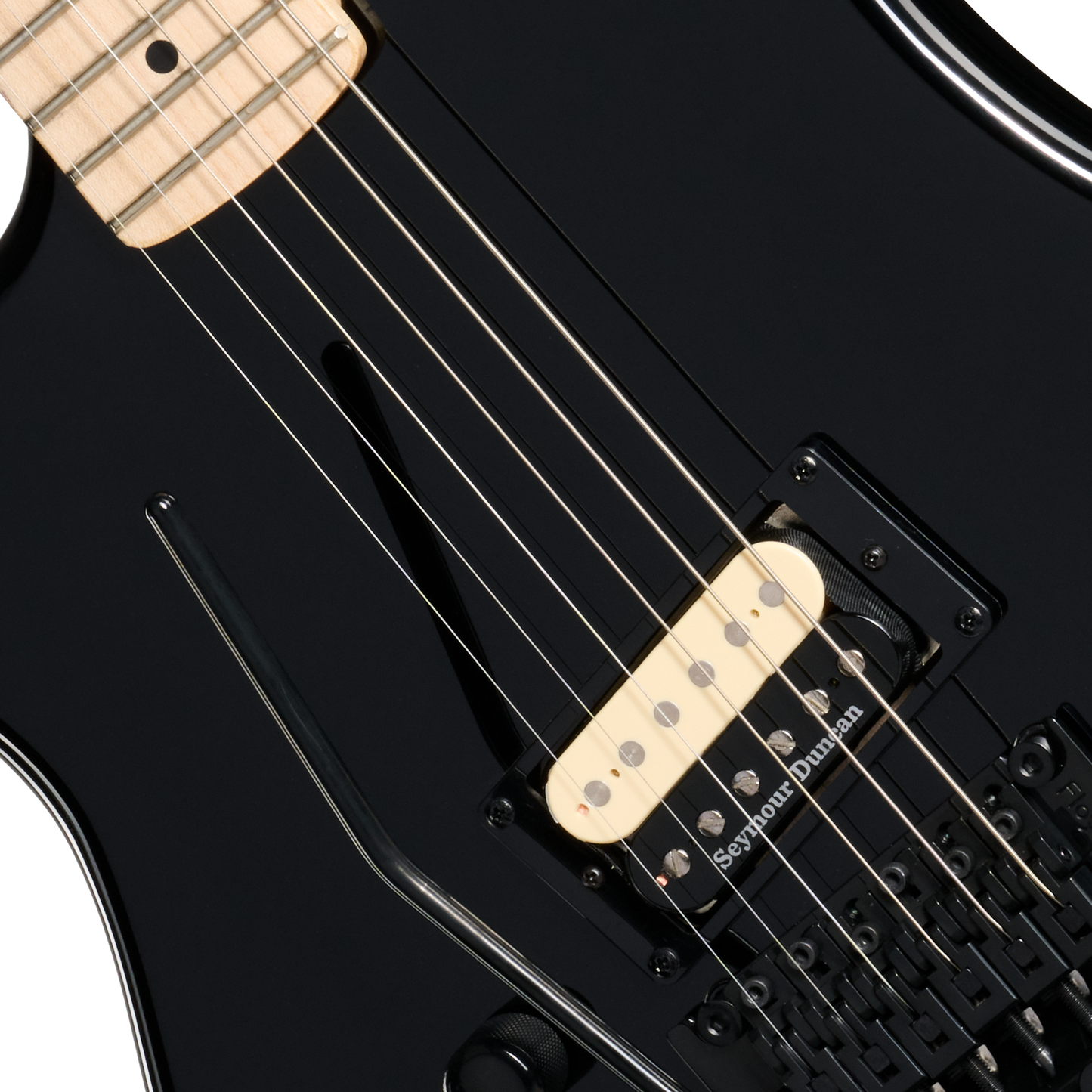 Kramer Baretta, Left-Handed, Ebony Electric Guitar Kramer