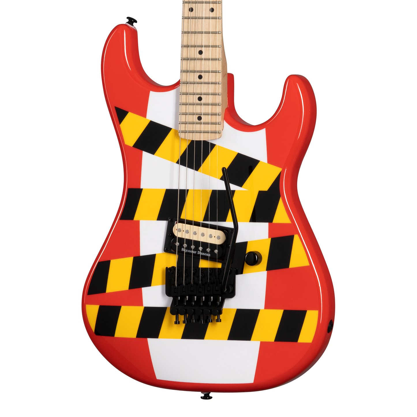 Kramer Baretta, Custom Graphics, "Danger Zone" Electric Guitar Kramer