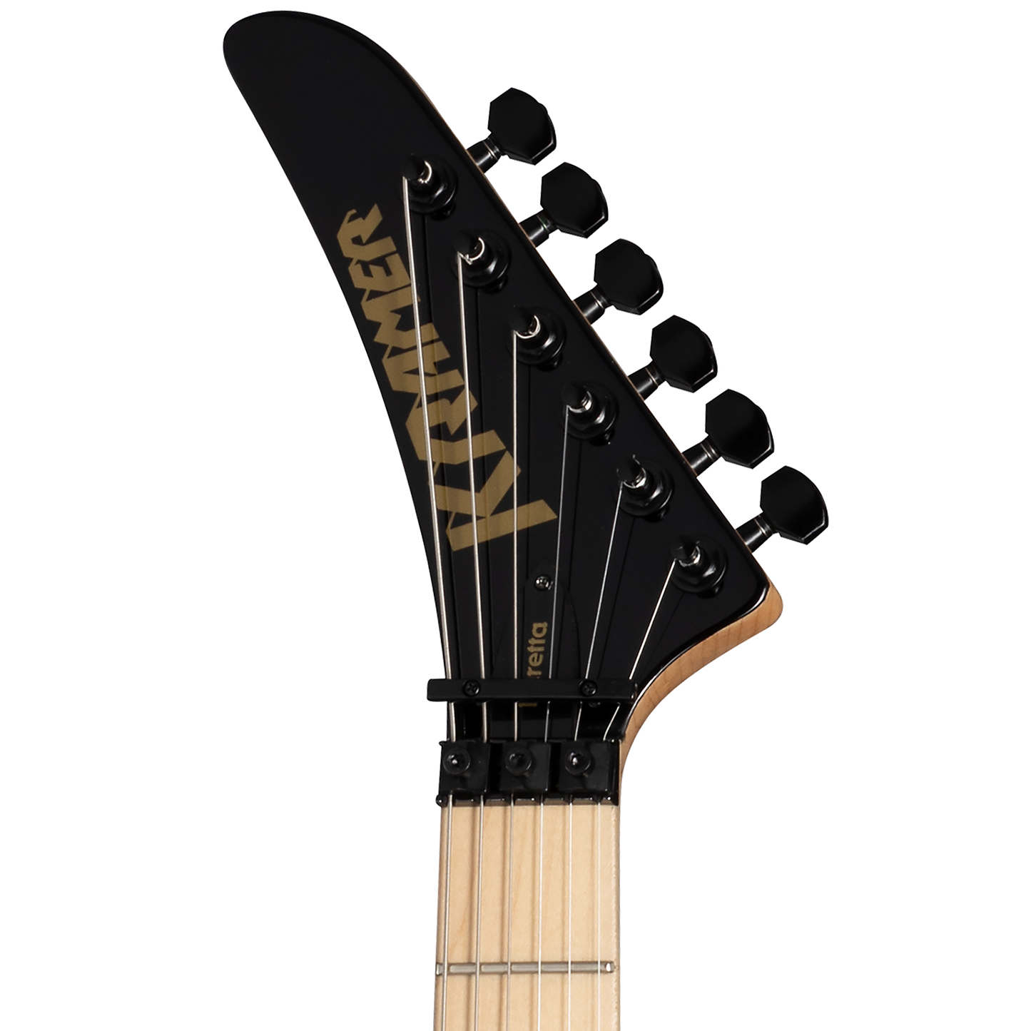 Kramer Baretta “Danger Zone” (EVH® D-Tuna; Incl. Premium Soft Case), Warning Tape on White Red Electric Guitar Kramer