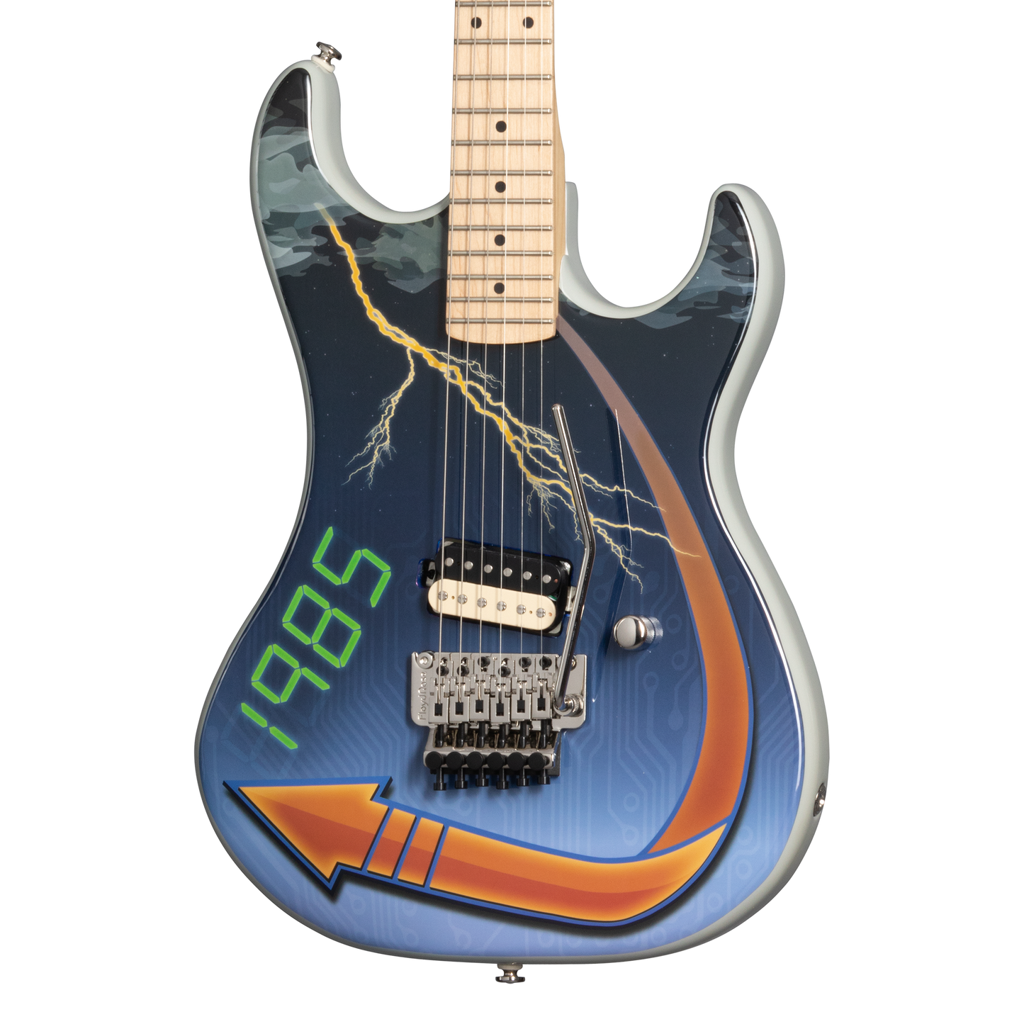 Kramer Baretta, Custom Graphics, Time Machine, Exclusive Electric Guitar Kramer