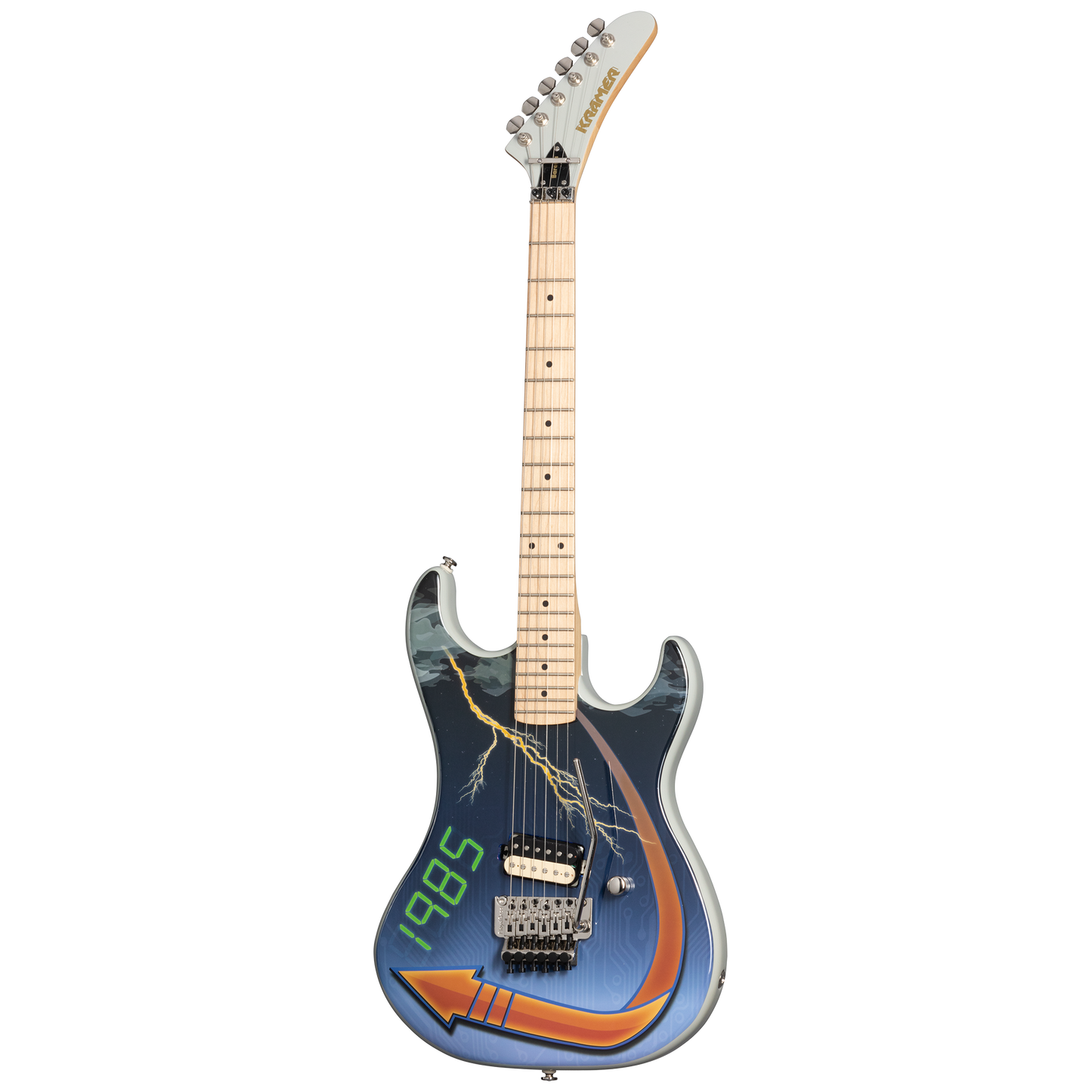 Kramer Baretta, Custom Graphics, Time Machine, Exclusive Electric Guitar Kramer