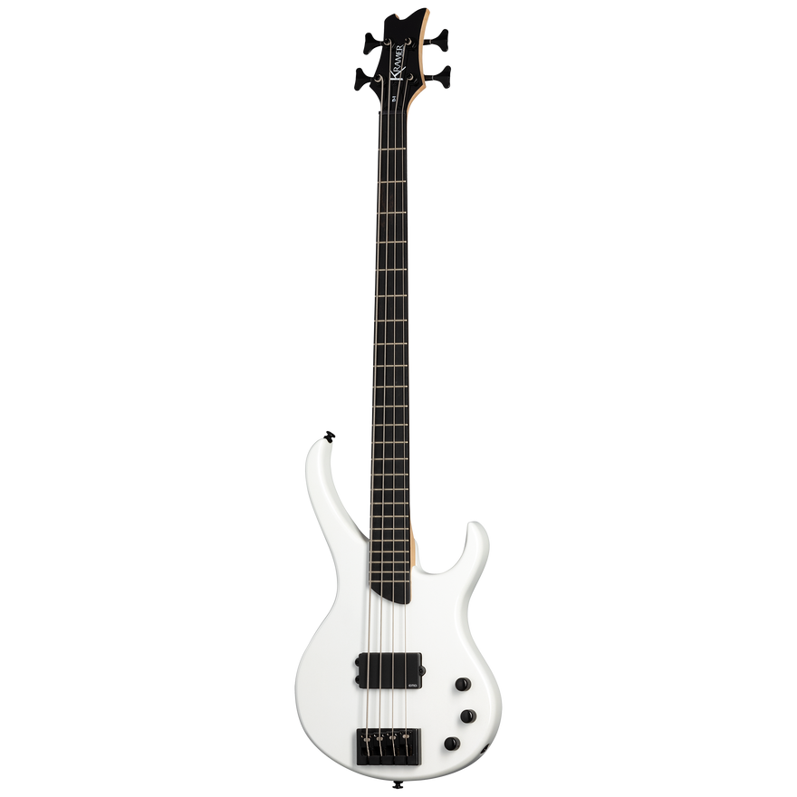 Kramer D-1 Bass, Pearl White Electric Bass Kramer
