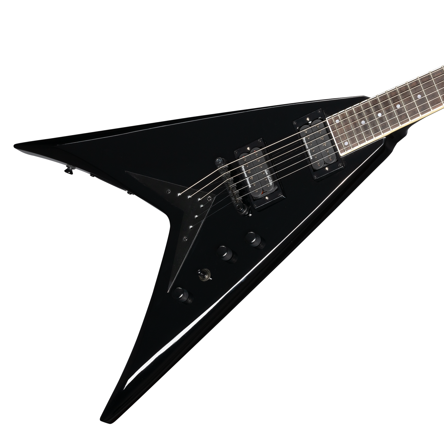 Kramer Dave Mustaine Vanguard, Ebony Electric Guitar Kramer