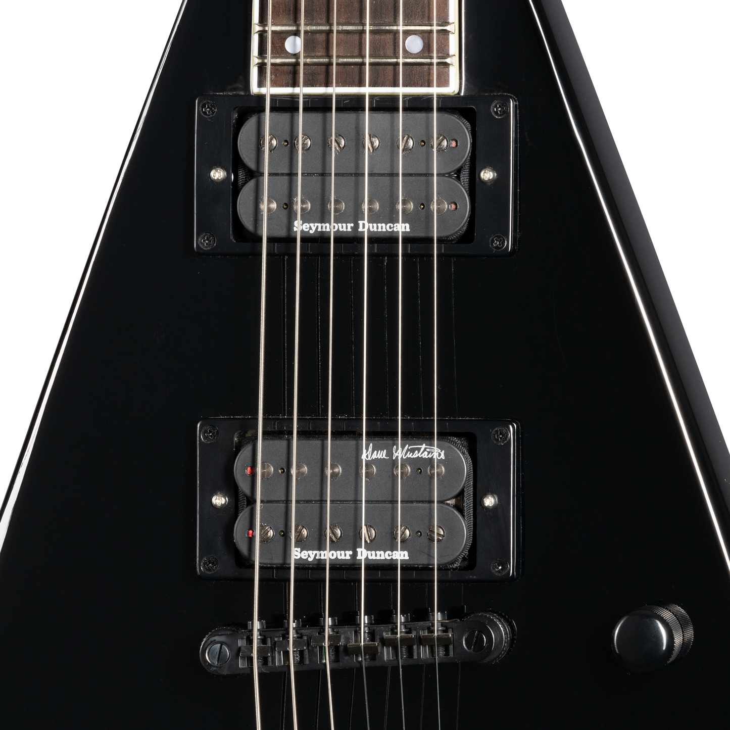 Kramer Dave Mustaine Vanguard, Ebony Electric Guitar Kramer