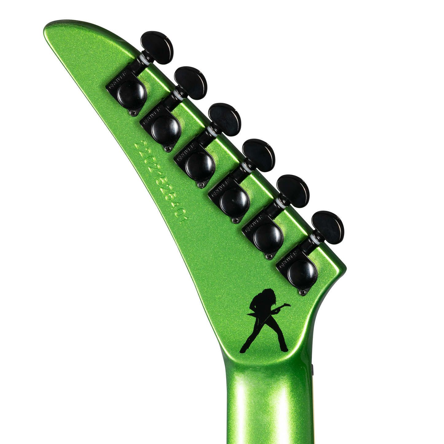 Kramer Dave Mustaine Vanguard Rust in Peace, Alien Tech Green Electric Guitar Kramer