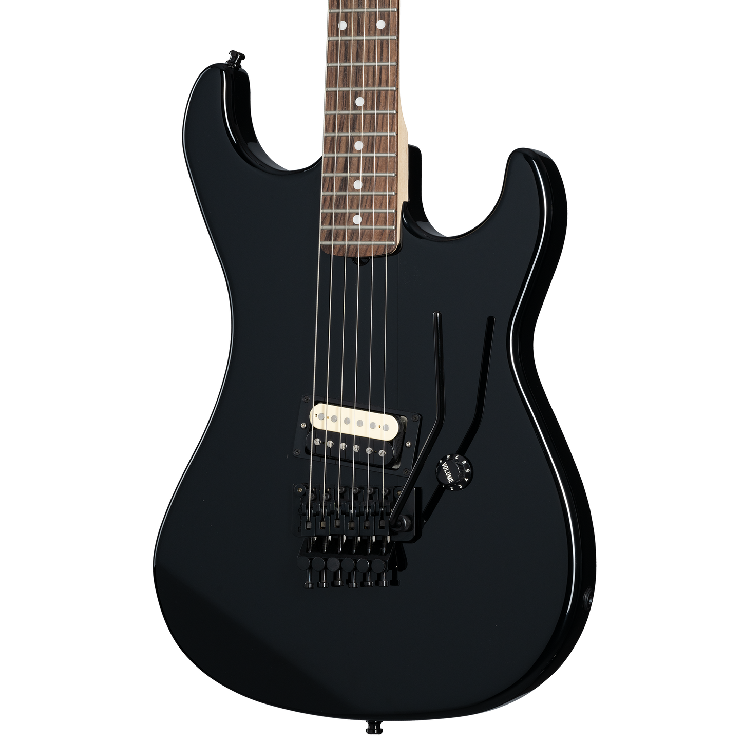Kramer 1983 Baretta Reissue, Ebony Electric Guitar Kramer