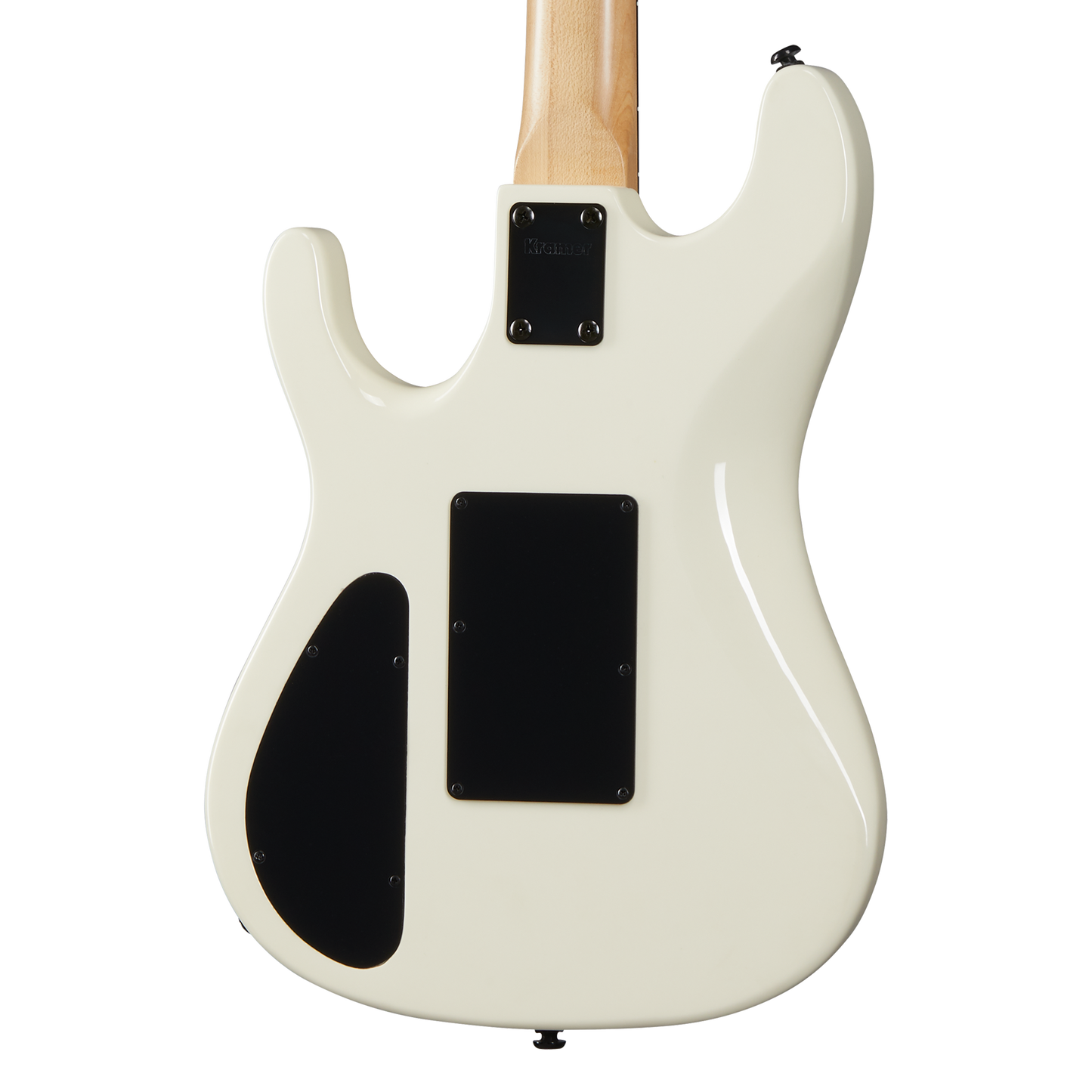 Kramer NightSwan, Custom Graphics, Vintage White with Aztec Graphic Electric Guitar Kramer