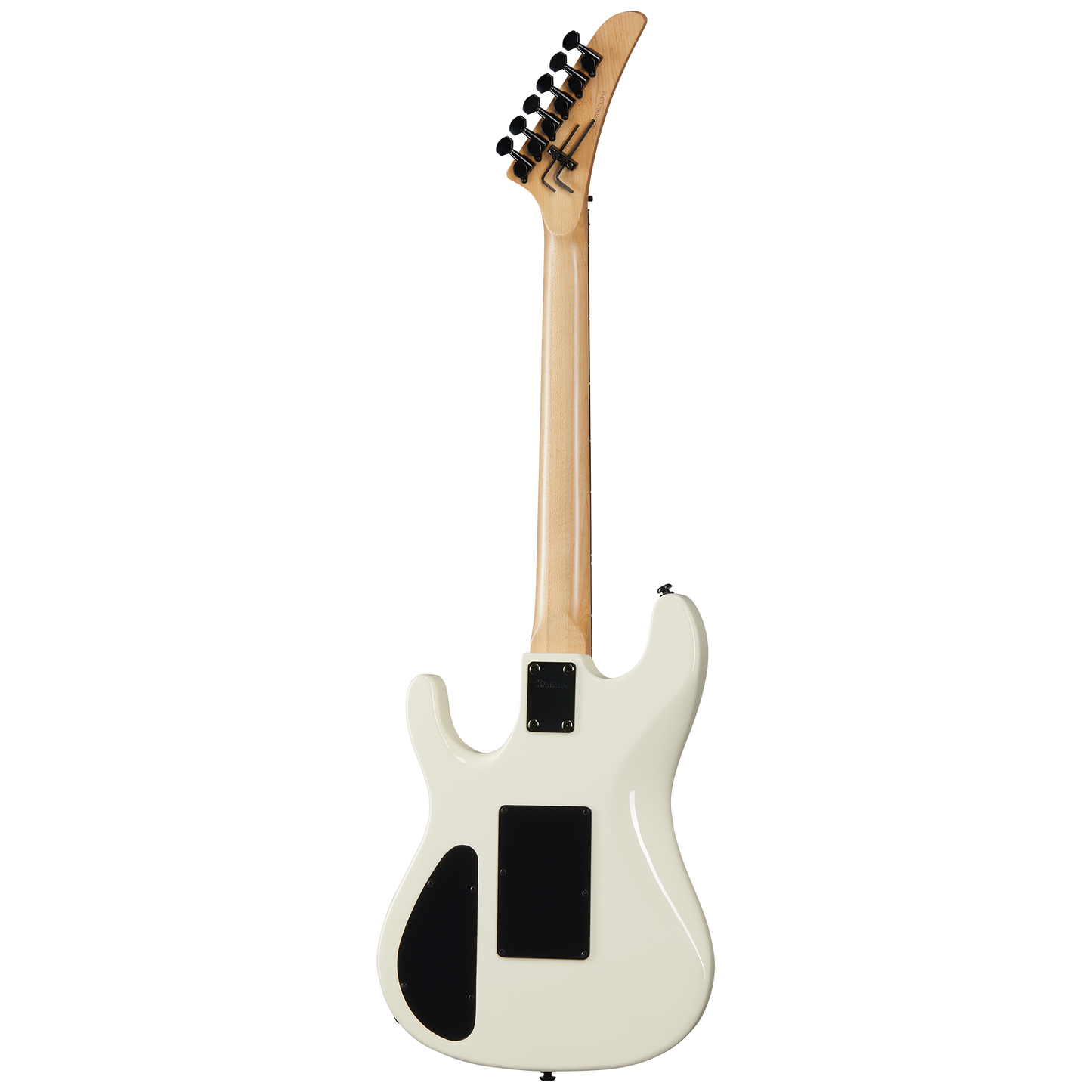 Kramer NightSwan, Custom Graphics, Vintage White with Aztec Graphic Electric Guitar Kramer