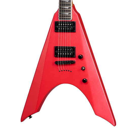 Kramer Nite-V, Crimson Metallic Electric Guitar Kramer
