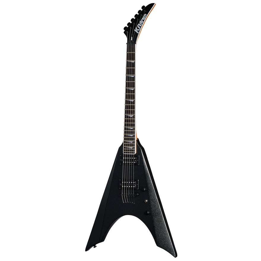 Kramer Nite-V, Jet Black Metallic, Exclusive Electric Guitar Kramer
