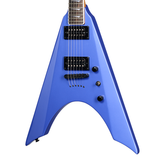 Kramer Nite-V, Royal Blue Metallic Electric Guitar Kramer