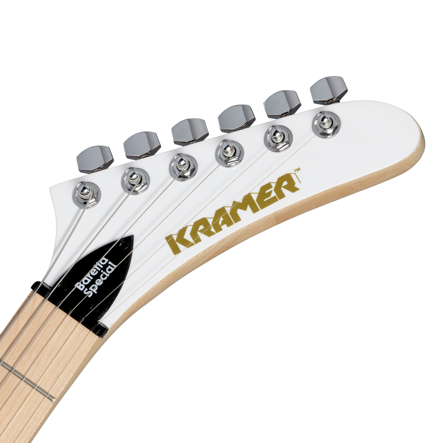 Kramer Baretta Special, White Electric Guitar Kramer