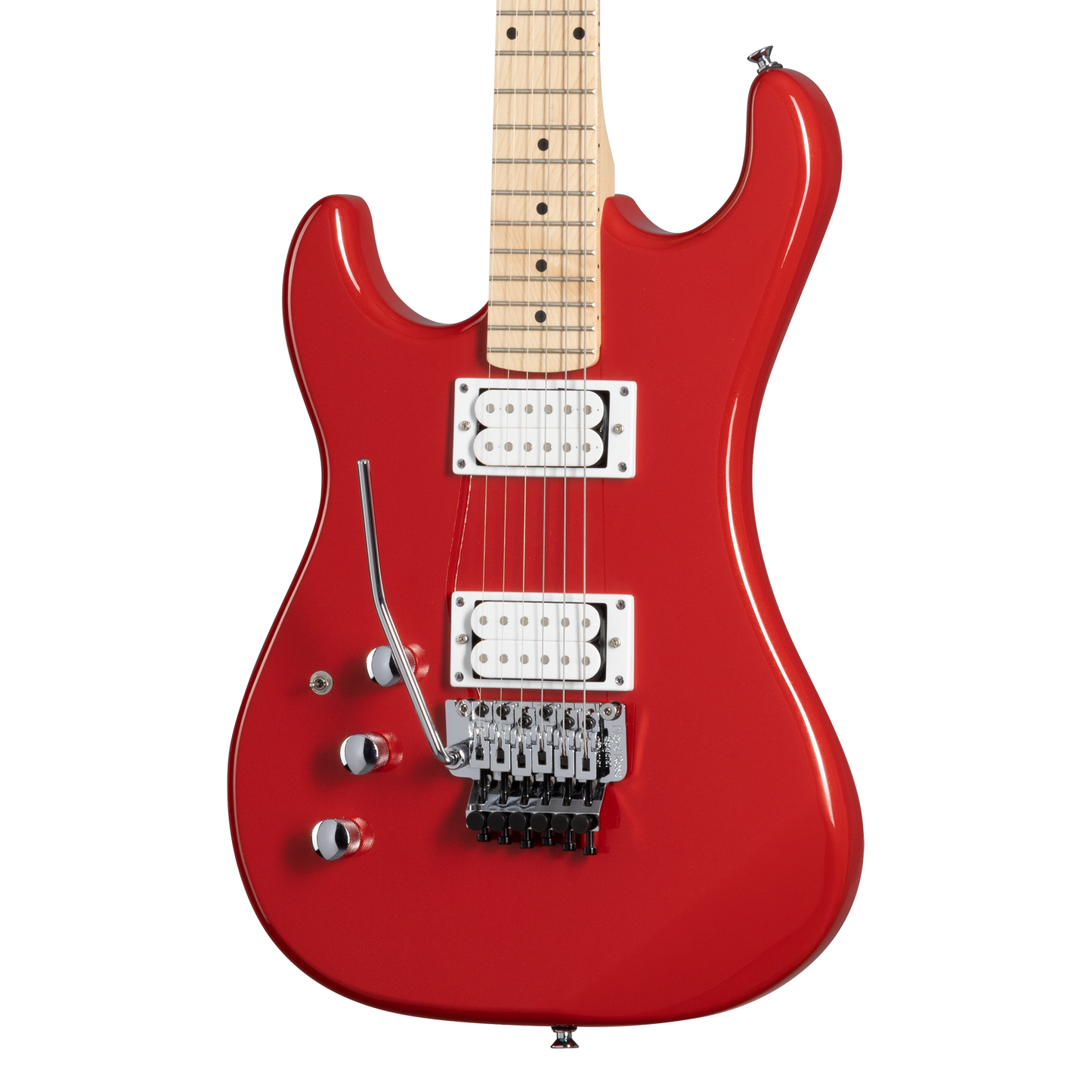 Kramer Pacer Classic, Left-Handed, Scarlet Red Metallic Electric Guitar Kramer
