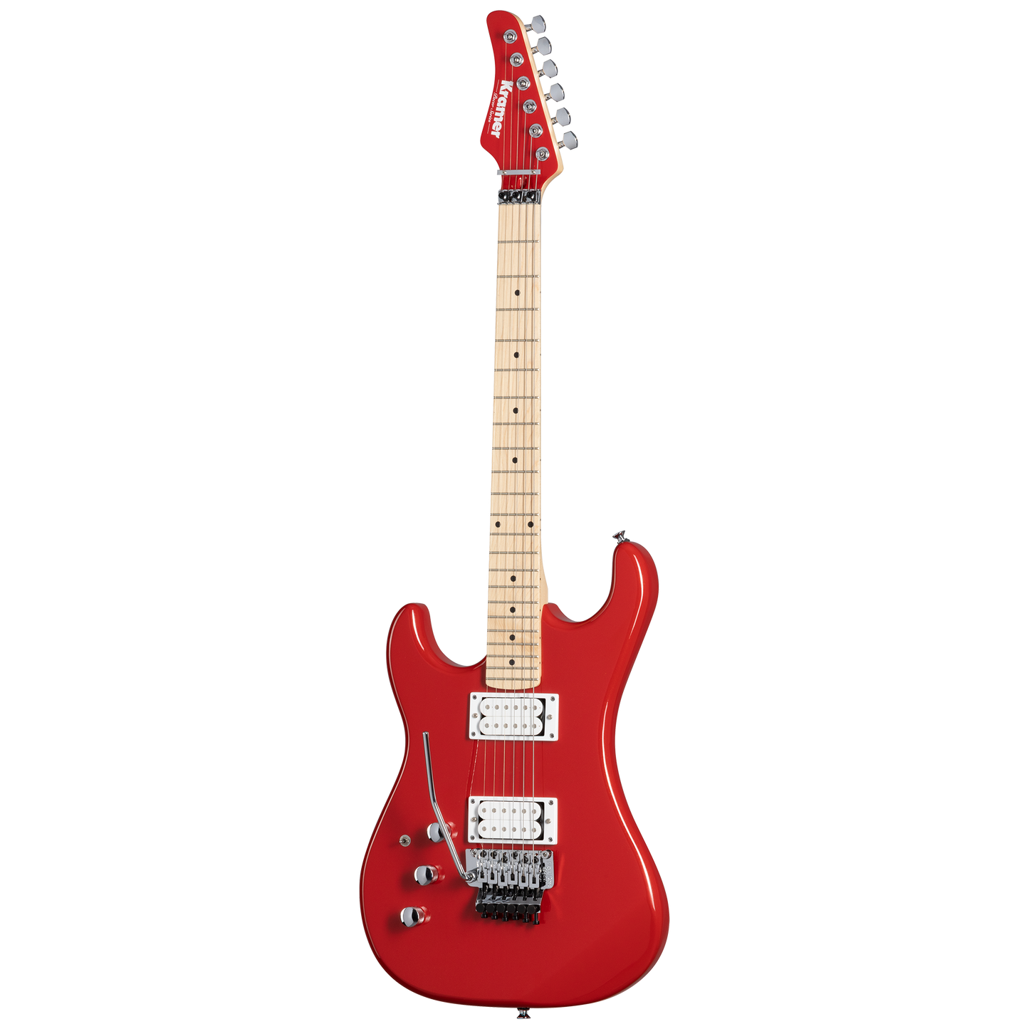 Kramer Pacer Classic, Left-Handed, Scarlet Red Metallic Electric Guitar Kramer