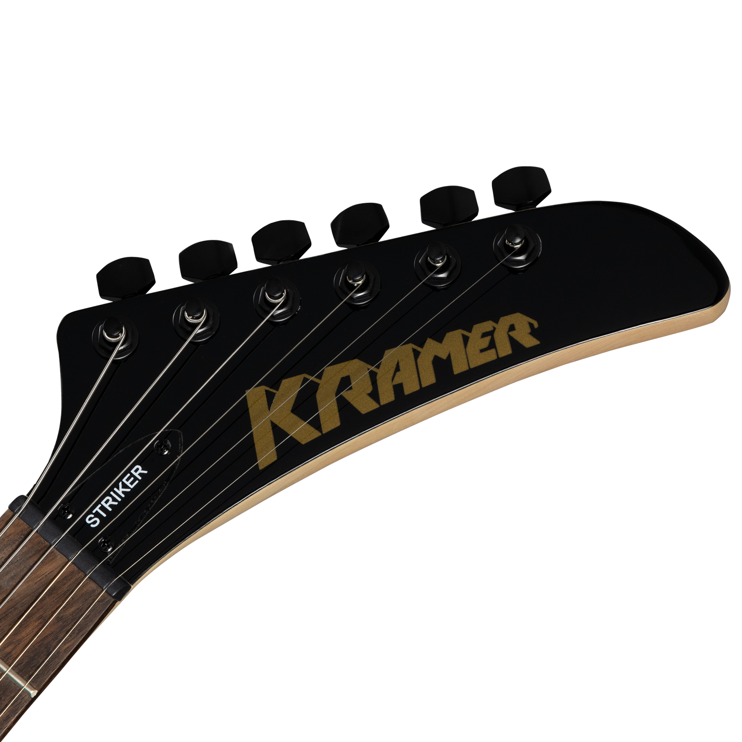 Kramer Striker Figured HSS, Transparent Ebony Electric Guitar Kramer